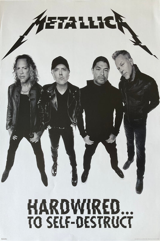 Metallica Hardwired To Self-Destruct Poster 24 x 36