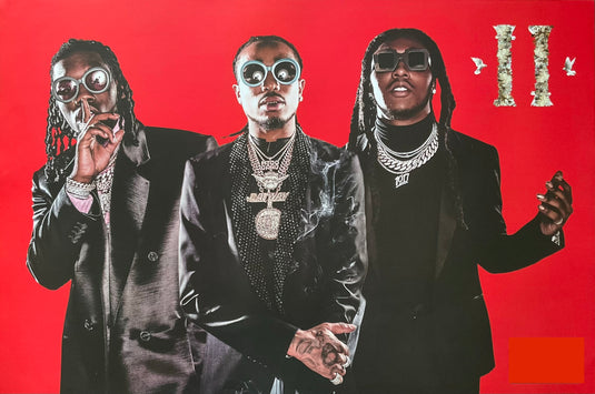 Migos Culture II Hip Hop Album Poster 24 x 36