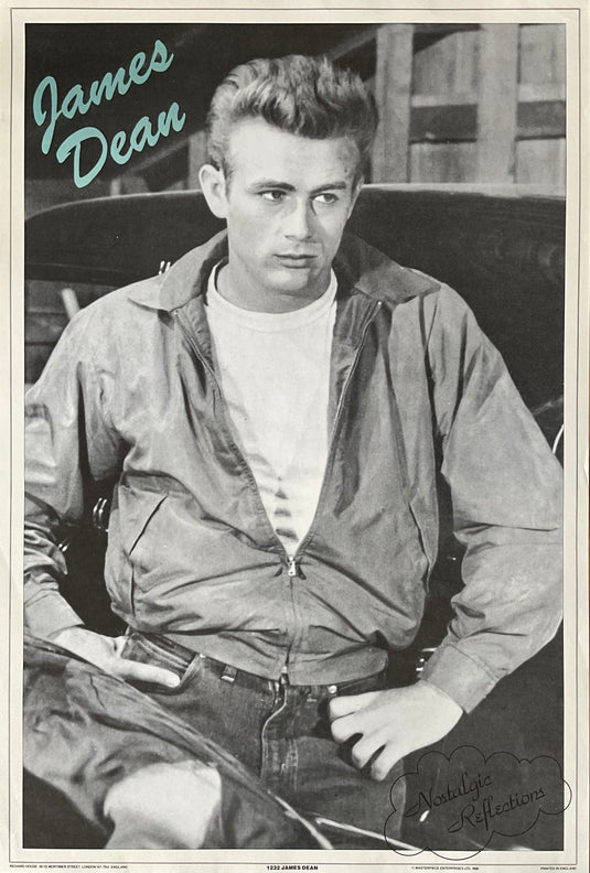 James Dean Rebel Without a Cause Vintage 1988 Poster 23.5 x 35