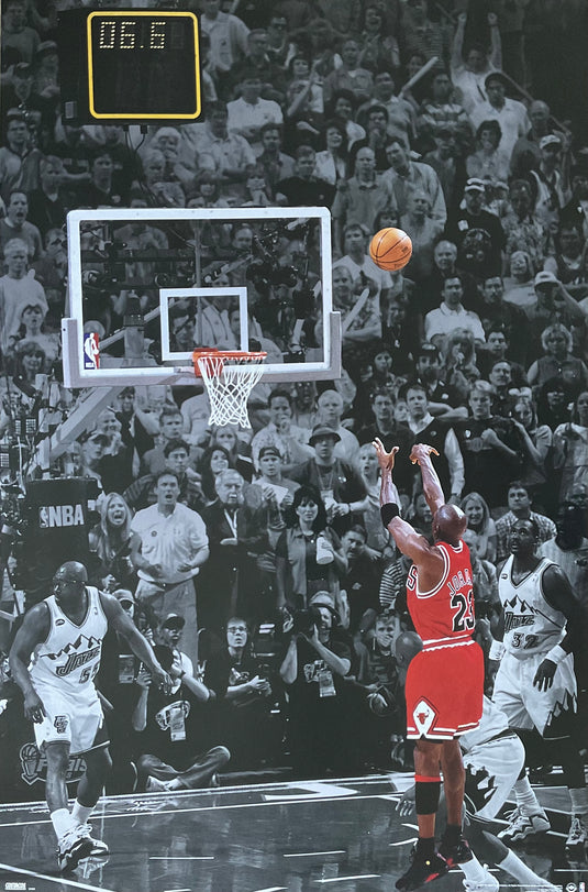 MJ Last Shot Vertical Style Poster 23.5 x 34