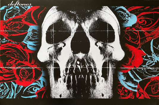 Deftones Skull Album Cover Horizontal Artwork Poster 24 x 36