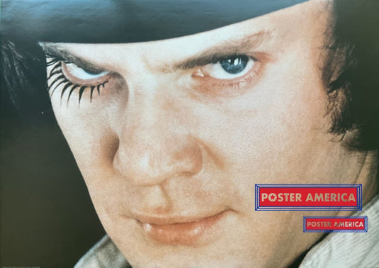 A Clockwork Orange Malcolm Mcdowell Movie Poster 24 X 34 Excellent; Small Ding On Image.