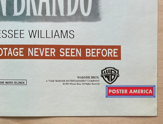 A Streetcar Named Desire Vintage 1993 One-Sheet Reproduction Movie Poster 27 X 40