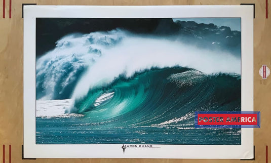 Aaron Chang Big Blue Wave Artwork Poster 24 X 36 Art Print