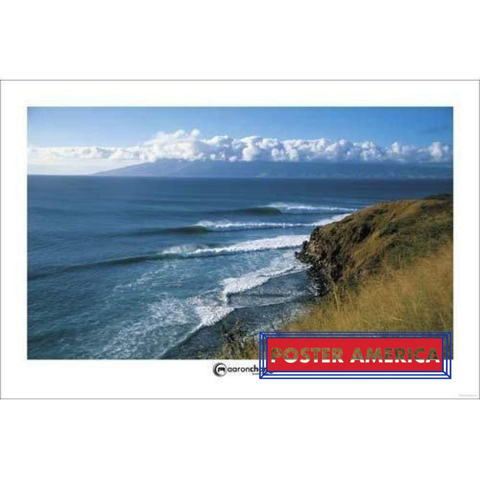 Aaron Chang Poster Maui Hawaii Surfing 24 X 36