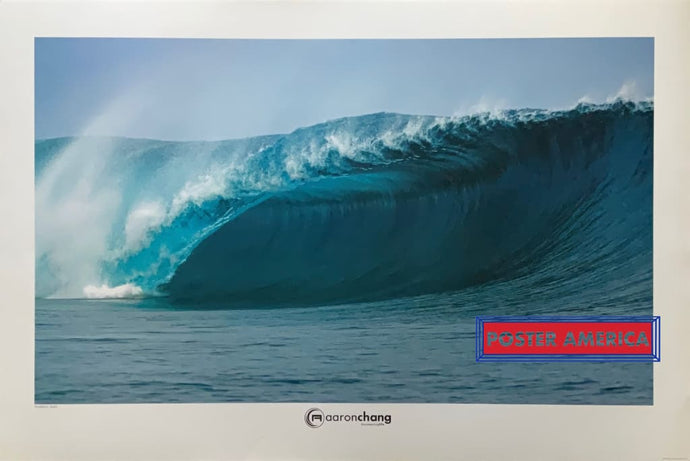 Aaron Chang Teahupoo Tahiti 2004 Fine Art Print Poster 24 X 36