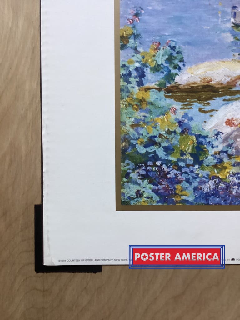 Load image into Gallery viewer, Abbott F. Graves Flowers By The Bay Vintage 1994 Fine Art Print 24 X 3
