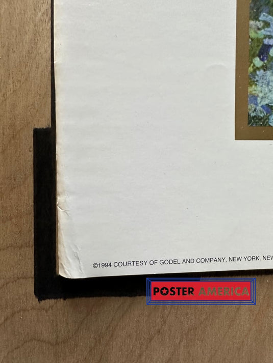 Abbott F. Graves Flowers By The Bay Vintage 1994 Fine Art Print 24 X 36