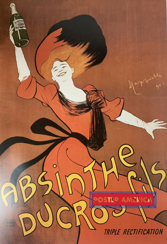 Absinthe Ducros Fils Classc Art Advertisement Poster 24 X 36