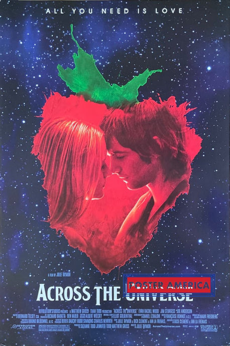 Across The Universe Reproduction Movie Poster 24 X 36
