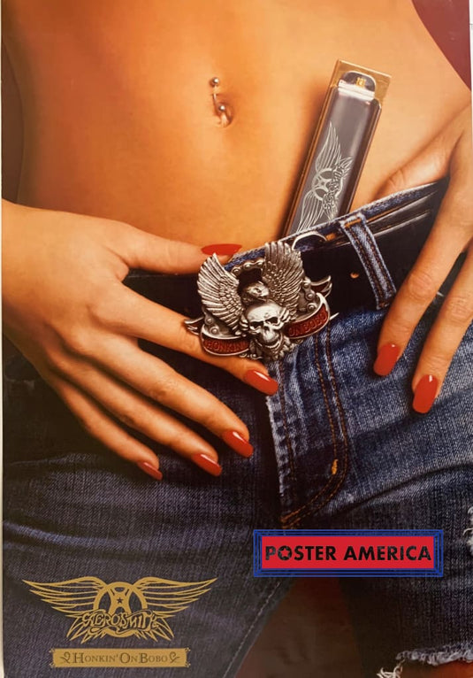 Aerosmith Honkin On Bobo Double Sided Promo Poster 24 X 35