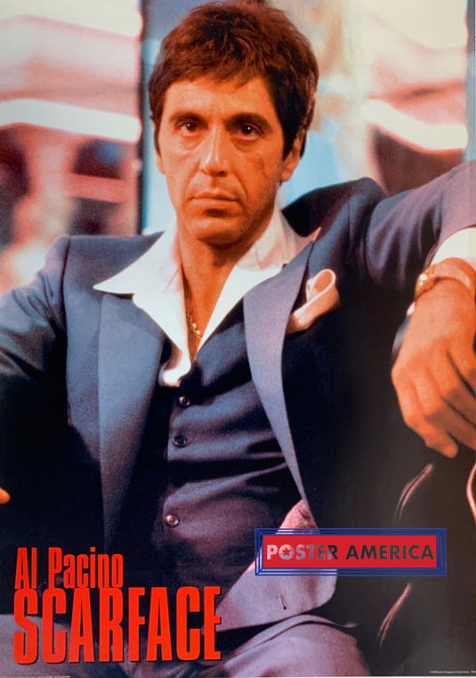 Al Pacino Scarface Rare Vintage 1998 Movie Poster 24 X 34 Vintage Poster
