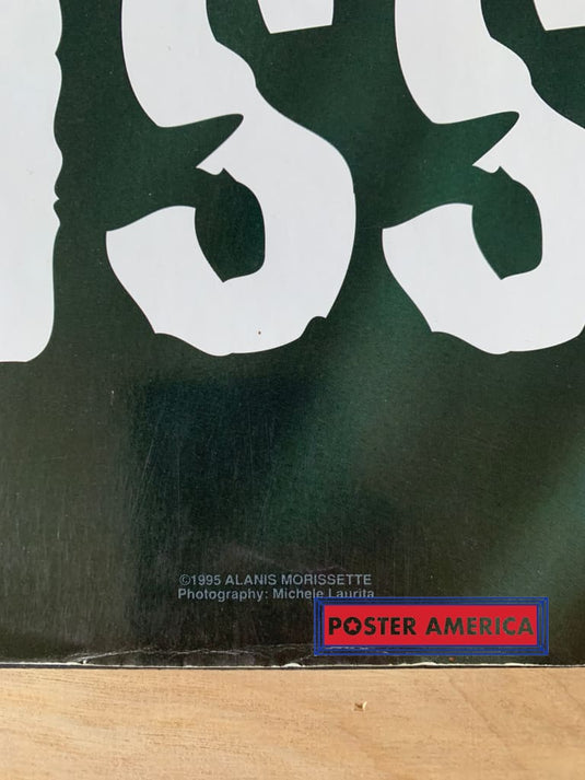Alanis Morissette Shot By Michele Laurita Vintage 1995 Poster 23 X 35