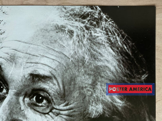 Albert Einstein Gravity And Love Quote Slim Print 12 X 36
