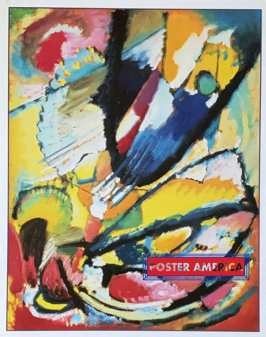 An Angel Of The Last Judgement Print By Wassily Kandinsky 21.25 X 27 Poster