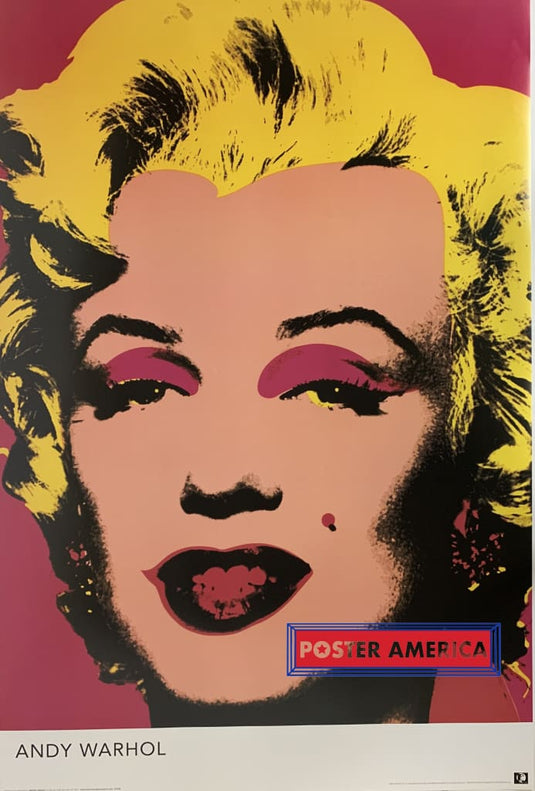 Andy Warhol Art Marilyn Monroe 24 X 36 Poster