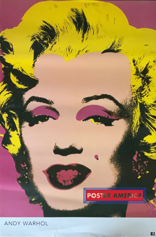 Andy Warhol Art Marilyn Monroe Poster 24 X 36 Vintage