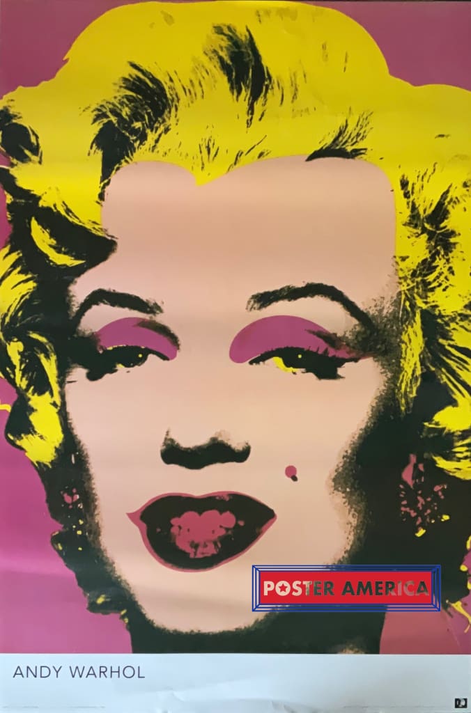 Load image into Gallery viewer, Andy Warhol Art Marilyn Monroe Poster 24 X 36 Vintage
