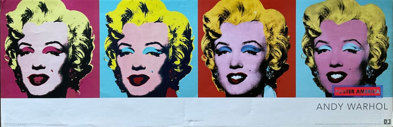 Load image into Gallery viewer, Andy Warhol Marilyn Monroe Pop Art Slim Print 12 X 36
