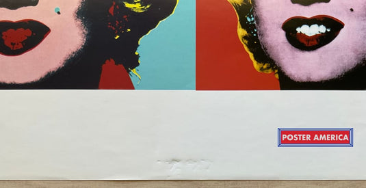 Andy Warhol Marilyn Monroe Pop Art Slim Print 12 X 36