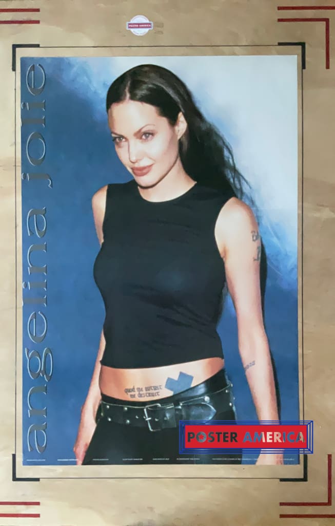 Load image into Gallery viewer, Angelina Jolie Vintage 2001 Personality Poster 23 X 34 Vintage Poster
