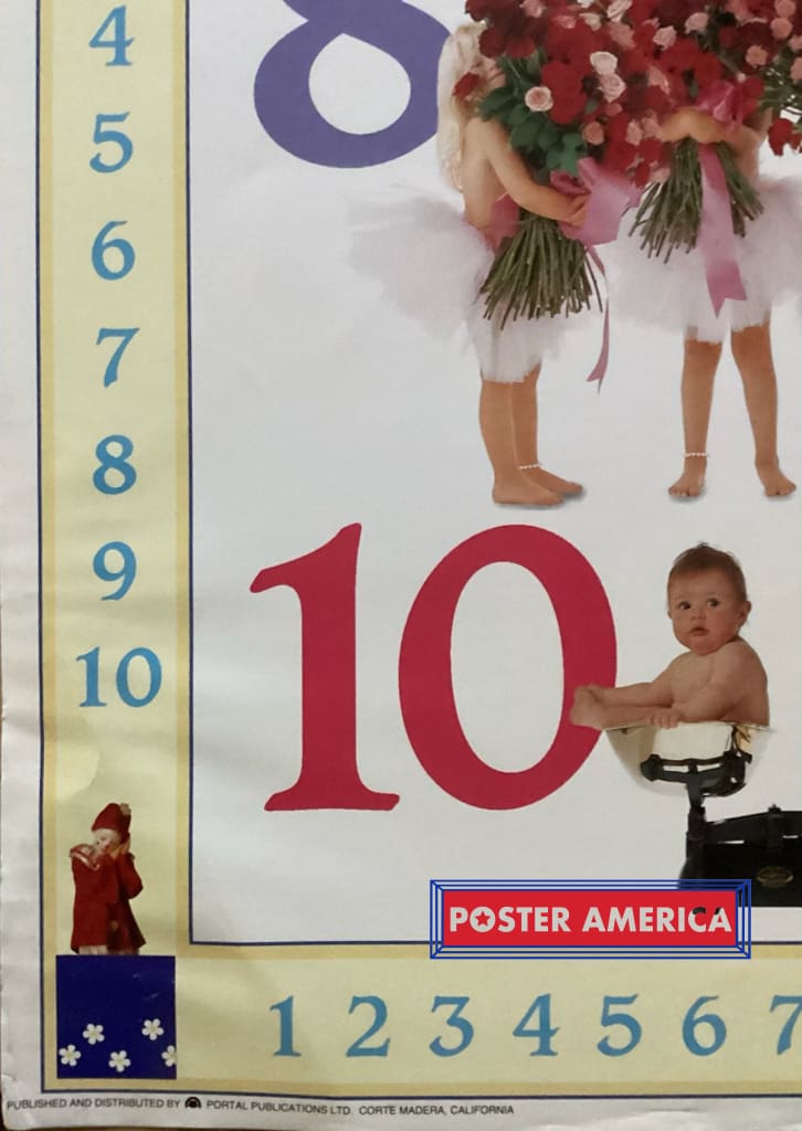 Load image into Gallery viewer, Anne Geddes Alphabet Poster With Baby Pictures 24 X 36
