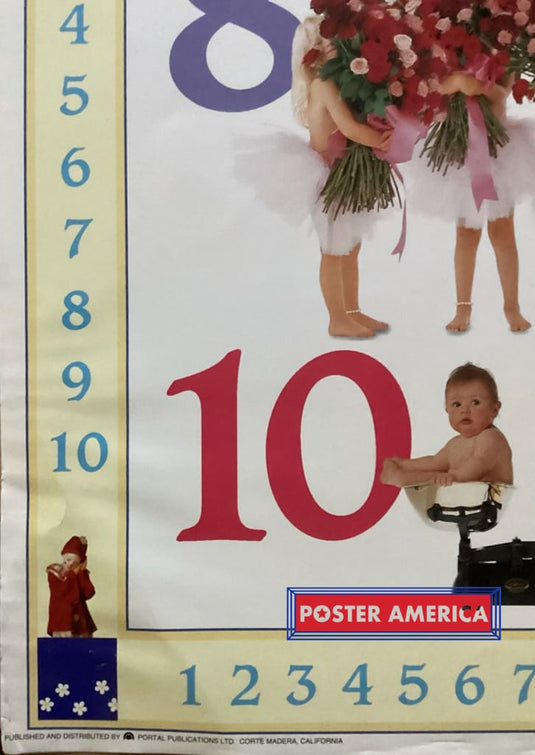 Anne Geddes Alphabet Poster With Baby Pictures 24 X 36