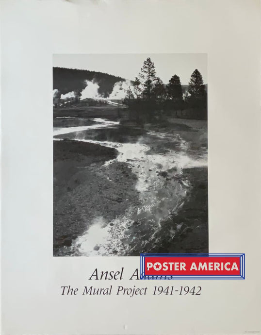 Ansel Adams The Mural Project 1941 - 1942 Vintage Art Poster 22 X 28 Posters Prints & Visual Artwork