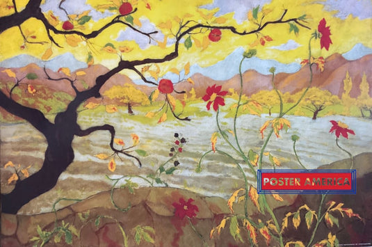 Apple Tree With Red Fruit By Paul Ranson 24 X 36 Art Poster