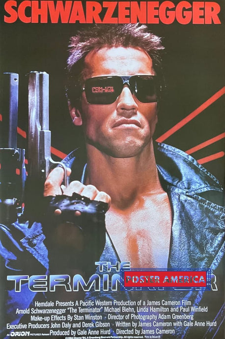 Arnold Schwarzenegger The Terminator Poster 24 X 36
