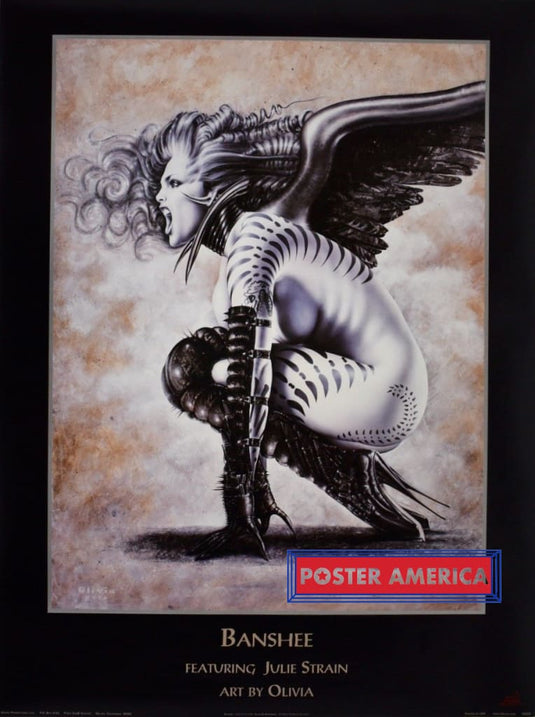 Art By Olivia Banshee Featuring Julie Strain Poster 22.5 X 30