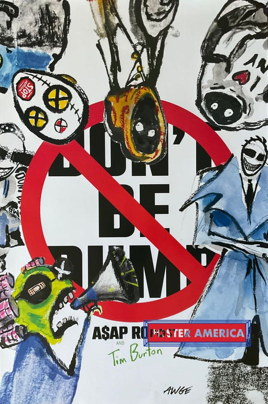 ASAP Rocky Don’t Be Dumb Poster 24 x 36 - Poster