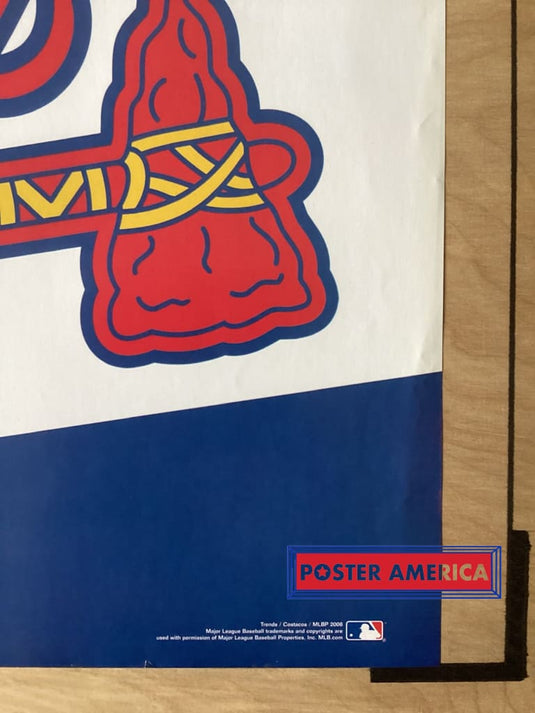 Atlanta Braves Logo Mlb 2006 Poster 22.5 X 34
