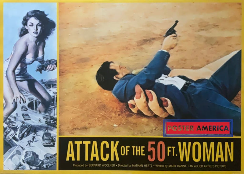 Load image into Gallery viewer, Attack Of The 50 Foot Woman Vintage 1996 Movie Poster 24 X 34 Vintage Poster
