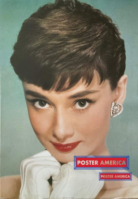 Audrey Hepburn Beauty Icon Vintage 1996 Poster 23.5 X 34 Posters Prints & Visual Artwork
