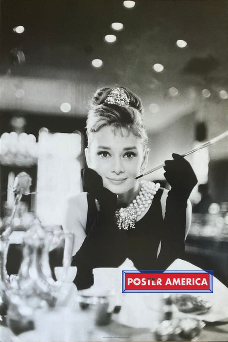 Audrey Hepburn Breakfast At Tiffany’s Poster 24 X 36