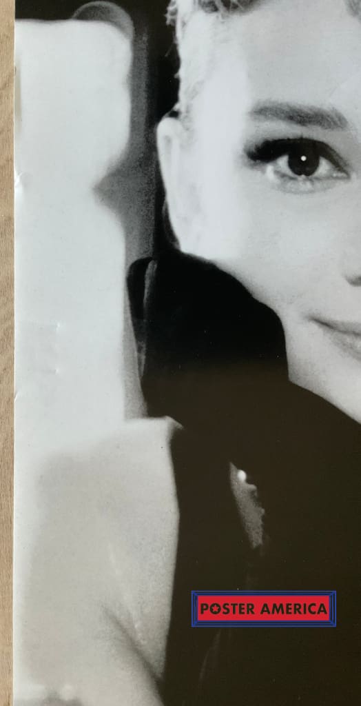 Load image into Gallery viewer, Audrey Hepburn Breakfast At Tiffanys Black &amp; White Slim Print 12 X 36
