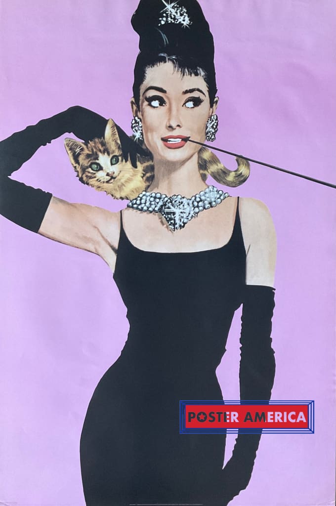 Load image into Gallery viewer, Audrey Hepburn Breakfast At Tiffanys Vintage Poster 24 X 36 Vintage Poster
