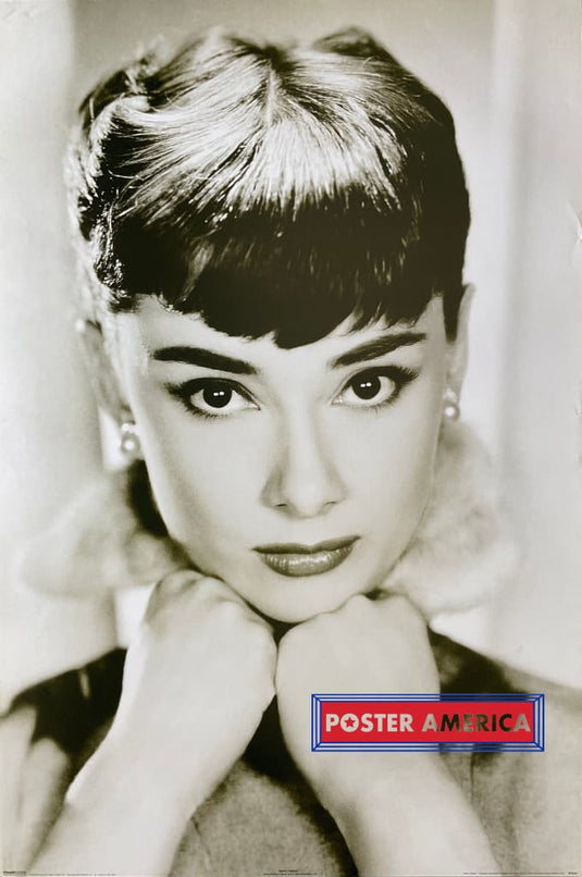 Audrey Hepburn Classic Portrait Uk Import Poster 24 X 36