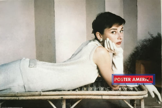 Audrey Hepburn Posing Closeup Shot Poster 24 X 36