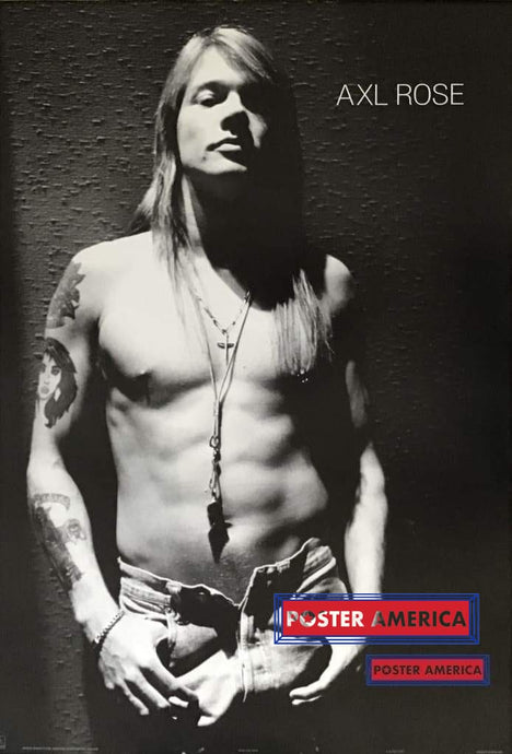 Axl Rose Guns And Roses Uk Import Poster 24 X 34
