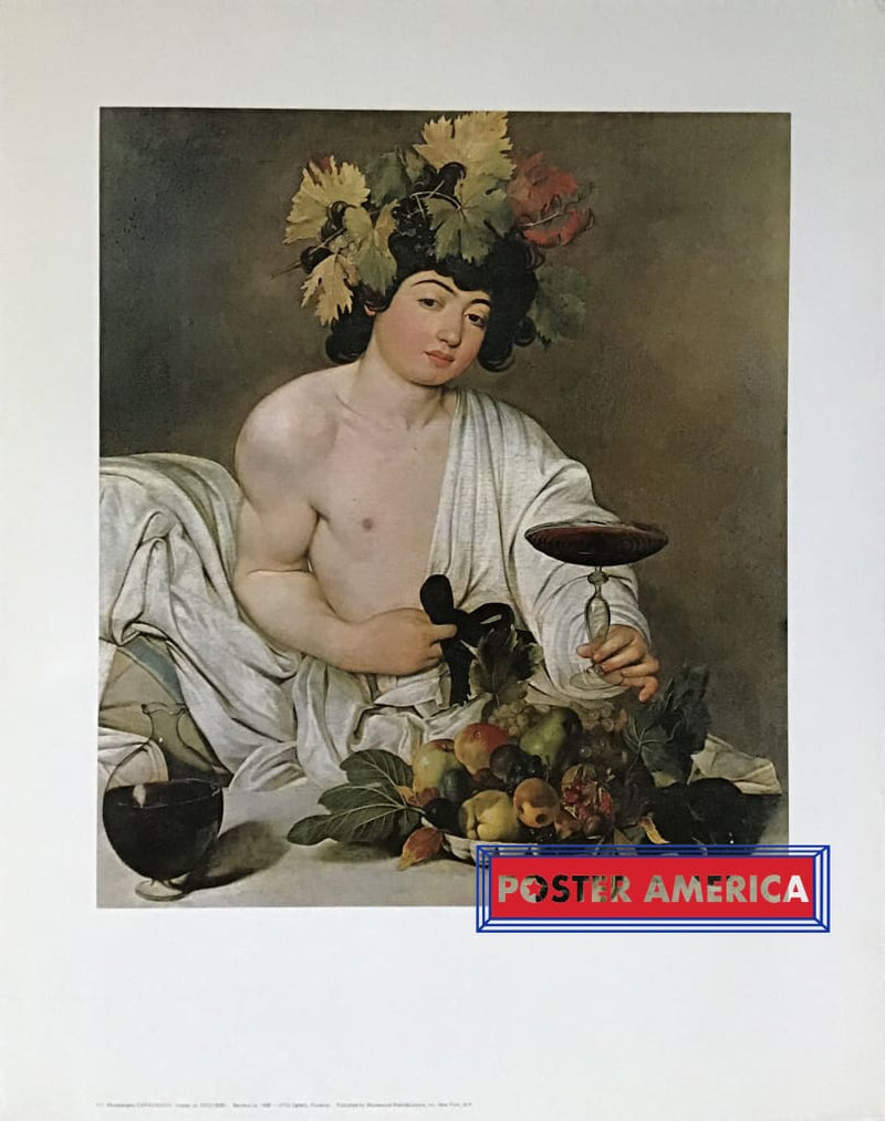 Load image into Gallery viewer, Michelangelo Caravaggio Bacchus Roman God Of Agriculture Wine And Fertility Poster
