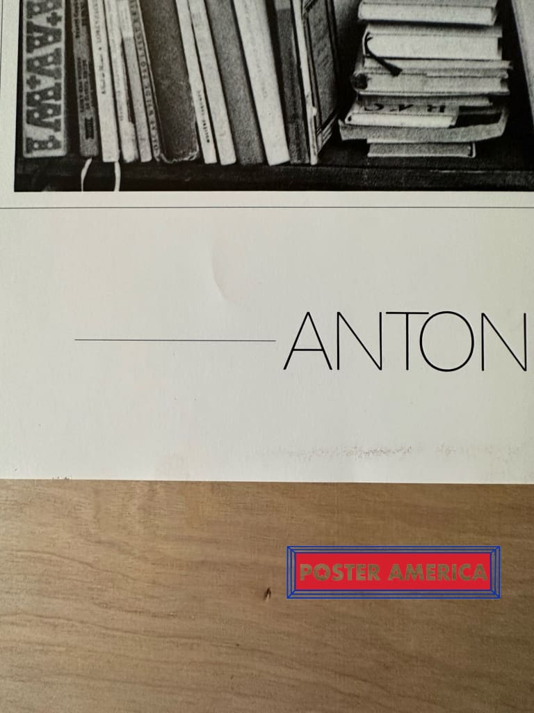 Load image into Gallery viewer, Dog In Bookshelf By Antonín Maly Vintage Photography Art Poster 19.5 X 27.5
