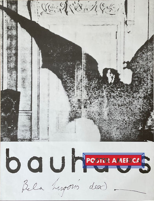 Bauhaus Bela Lugosis Dead Album Cover Vintage Poster 23.5 X 30.5 Vintage Poster