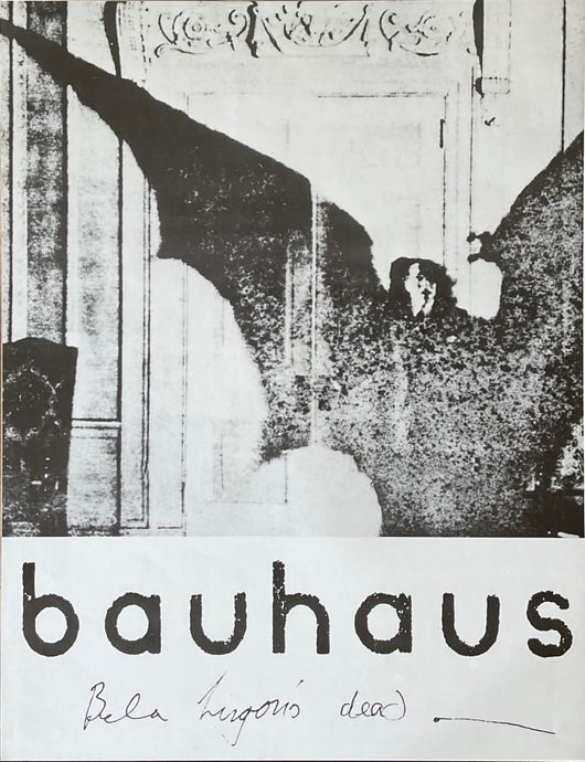 Bauhaus Bela Lugosis Dead Album Cover Vintage Poster 23.5 X 30.5 Vintage Poster