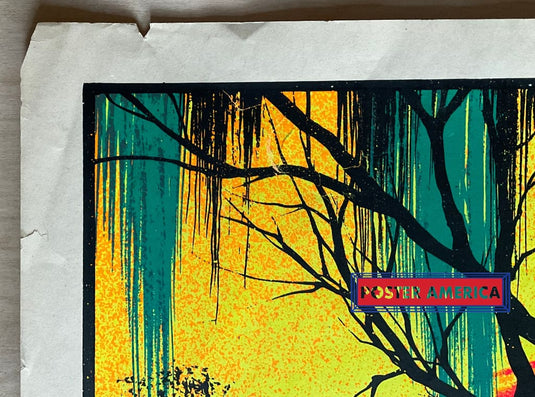 Bayou Mirage Vintage Black Light Poster 23 X 35