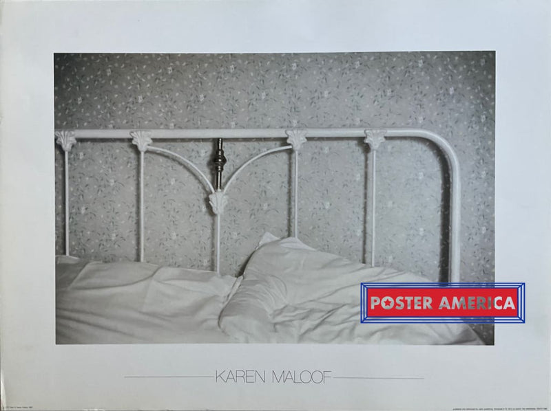 Load image into Gallery viewer, Bed By Karen Maloof Vintage 1987 Fine Art Print 20 X 23.5 Poster
