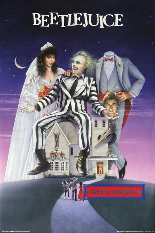 Beetlejuice Movie Poster 23.75 x 36 - Poster