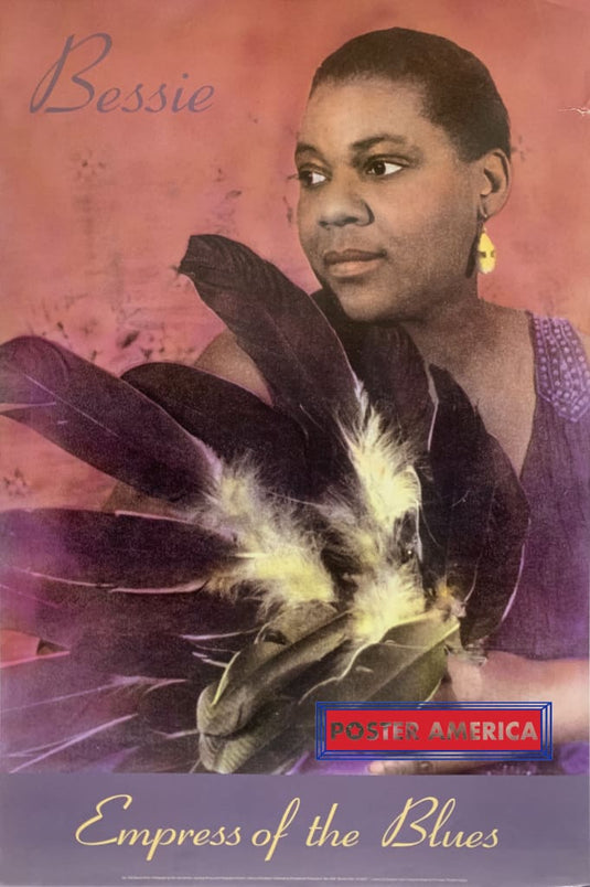 Bessie Smith Empress Of The Blues Rare Poster 24 X 36 Vintage Poster