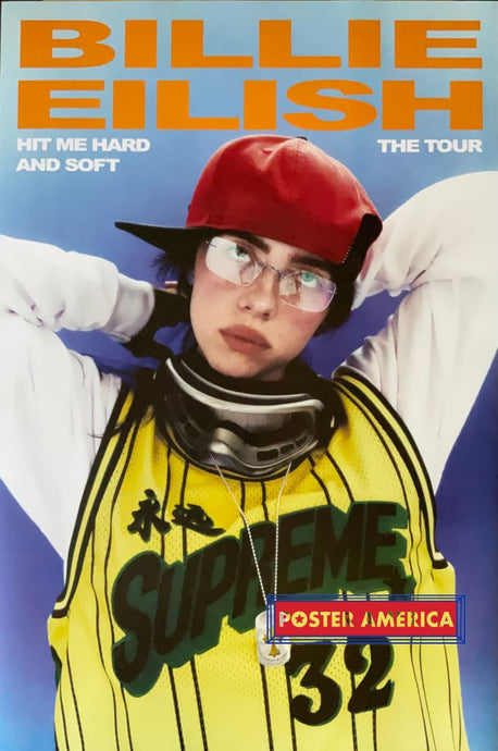 Billie Eilish Promo Style Tour Poster 24 x 36 Poster